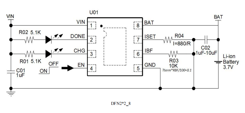 苏州BC91801高耐压单节锂电池充电芯片兼容SGM40561, SY8602