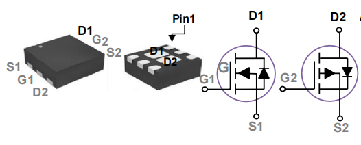 XR2221 N+P双通道苏州场效应管，低导通内阻