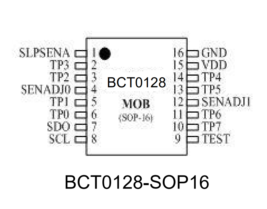 苏州触摸IC BCT0128
